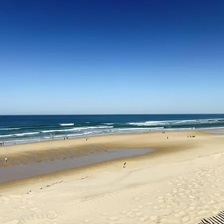 Charmante Maison Mitoyenne A Plage, Proche De La Pour Des En Famille - Fr-1-831-9 Дом отдыха Бискаррос