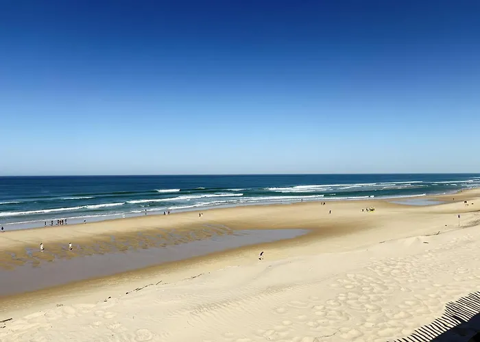 Charmante Maison Mitoyenne A Plage, Proche De La Pour Des En Famille - Fr-1-831-9 Дом отдыха Бискаррос